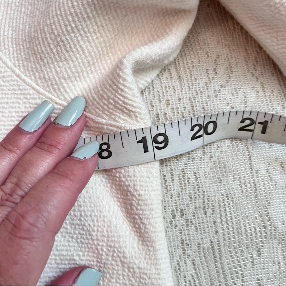Madewell button back mock neck top - Picture 6 of 11